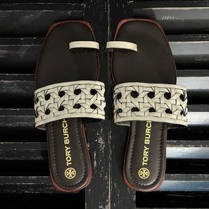 TORY BURCH Caning Slide Sandal
